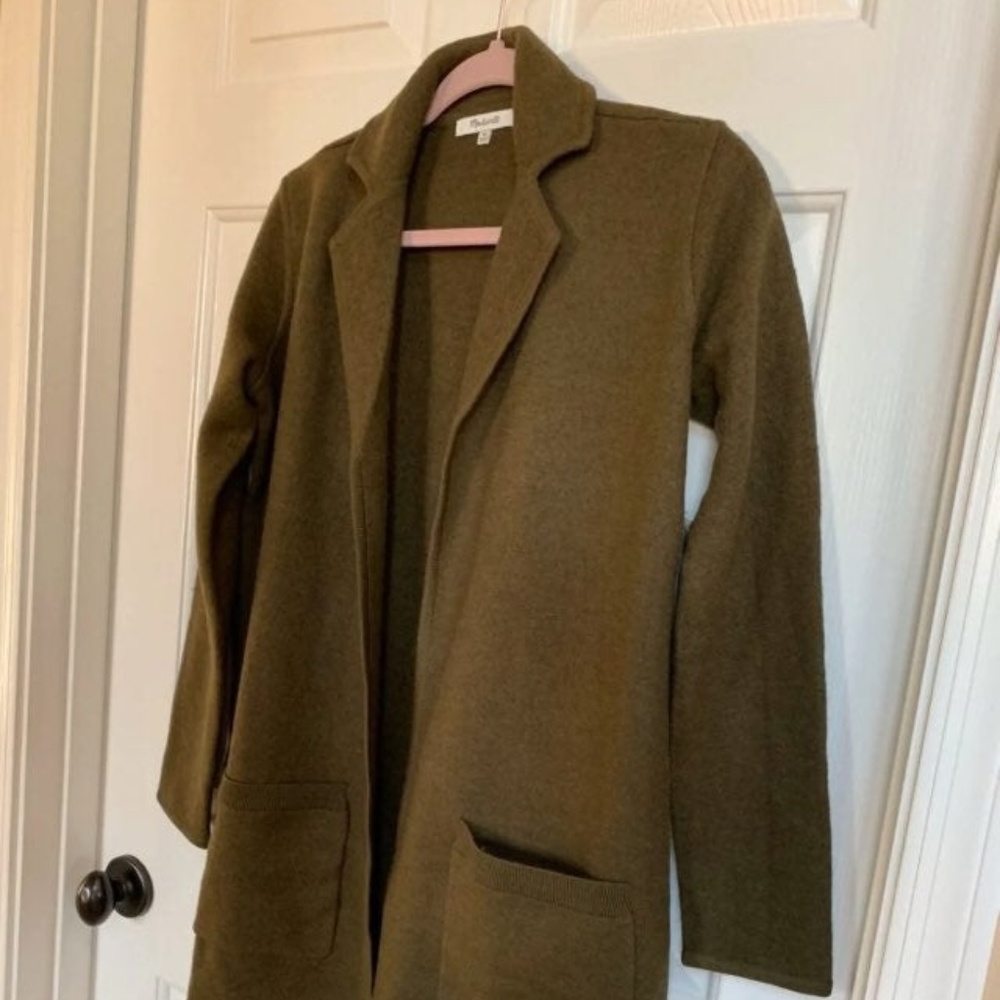 Madewell wool coat xs